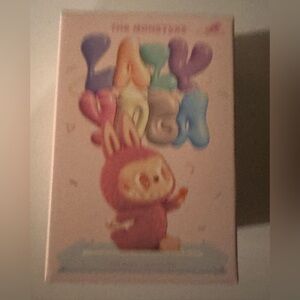 Pink Monster Lazy Yoga Stuffed Animal